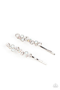 Bubbly Ballroom - White Hair Clips