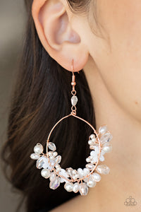 Floating Gardens - Copper Earrings