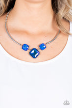 Load image into Gallery viewer, Divine IRIDESCENCE - Blue Necklace Set