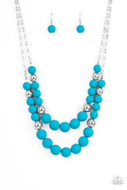 Vivid Vanity - Blue Necklace Set