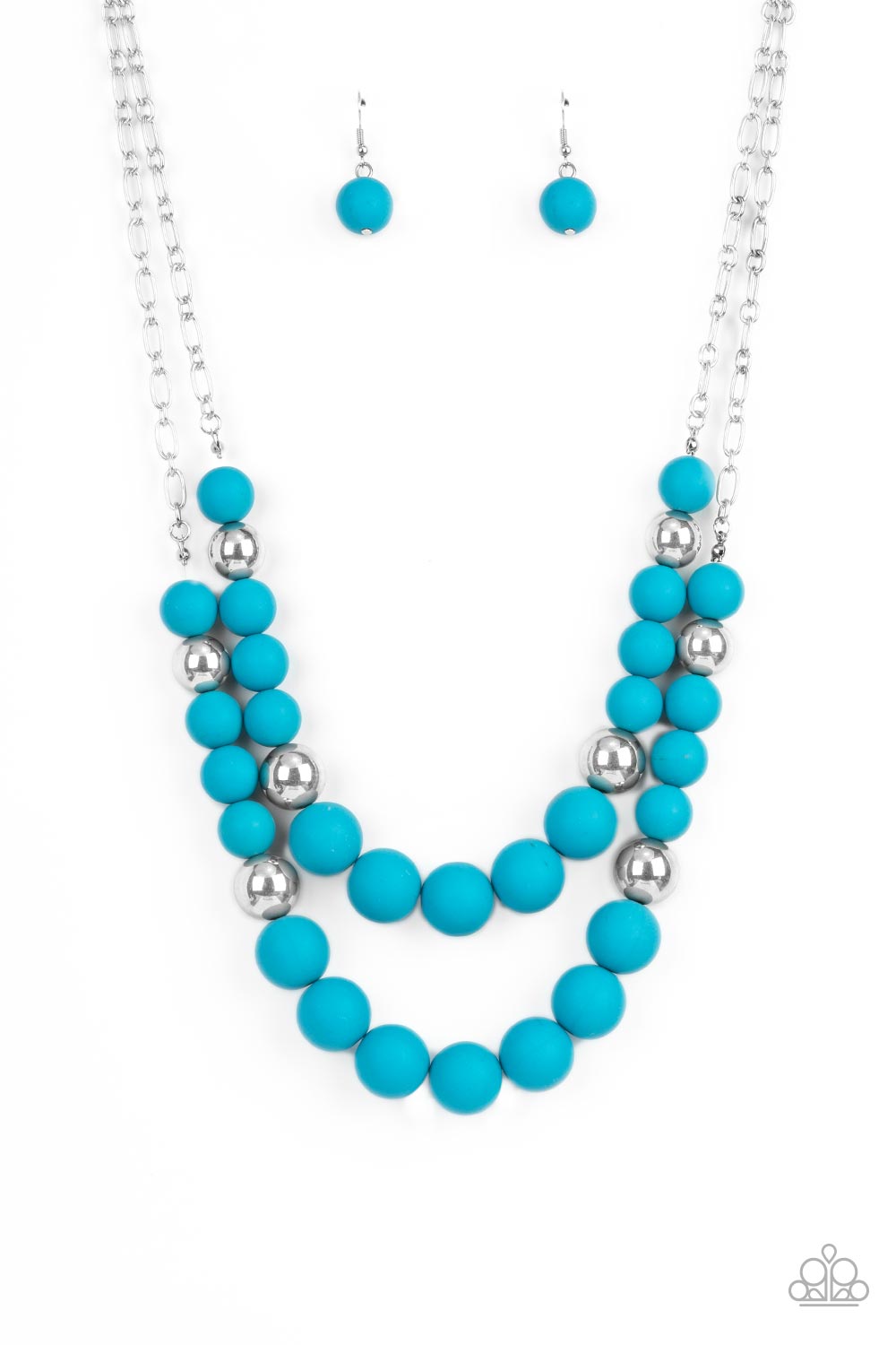 Vivid Vanity - Blue Necklace Set