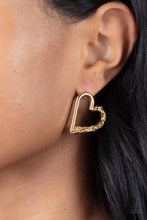 Load image into Gallery viewer, Cupid, Who? - Gold Earrings