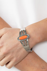 Wanderlust Walkabout - Orange Bracelet