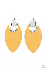 Wildly Workable - Yellow Earrings