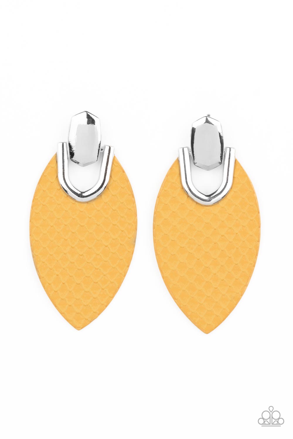 Wildly Workable - Yellow Earrings