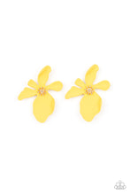 Load image into Gallery viewer, Hawaiian Heiress - Yellow Earrings