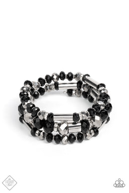 Dynamic Dazzle - Black Bracelet