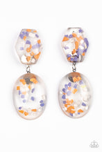 Load image into Gallery viewer, Flaky Fashion - Orange Earrings