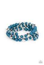 Load image into Gallery viewer, Vibrant Verve - Blue Bracelet