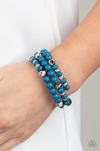 Load image into Gallery viewer, Vibrant Verve - Blue Bracelet