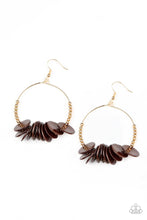 Load image into Gallery viewer, Caribbean Cocktail - Brown Earrings