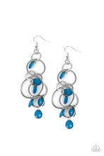 Load image into Gallery viewer, Dizzyingly Dreamy - Blue Earrings