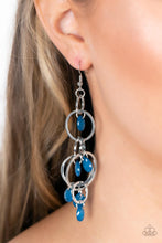 Load image into Gallery viewer, Dizzyingly Dreamy - Blue Earrings