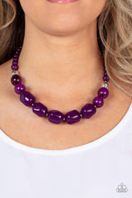 Load image into Gallery viewer, Ten Out of TENACIOUS - Purple Necklace Set