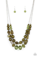 Load image into Gallery viewer, Pina Colada Paradise - Green Necklace Set