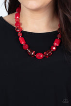 Load image into Gallery viewer, Here Today, GONDOLA Tomorrow - Red Necklace Set