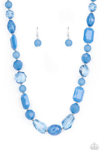 Here Today, GONDOLA Tomorrow - Blue Necklace Set