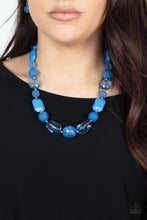 Load image into Gallery viewer, Here Today, GONDOLA Tomorrow - Blue Necklace Set