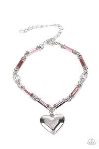 Sweetheart Secrets - Pink Bracelet