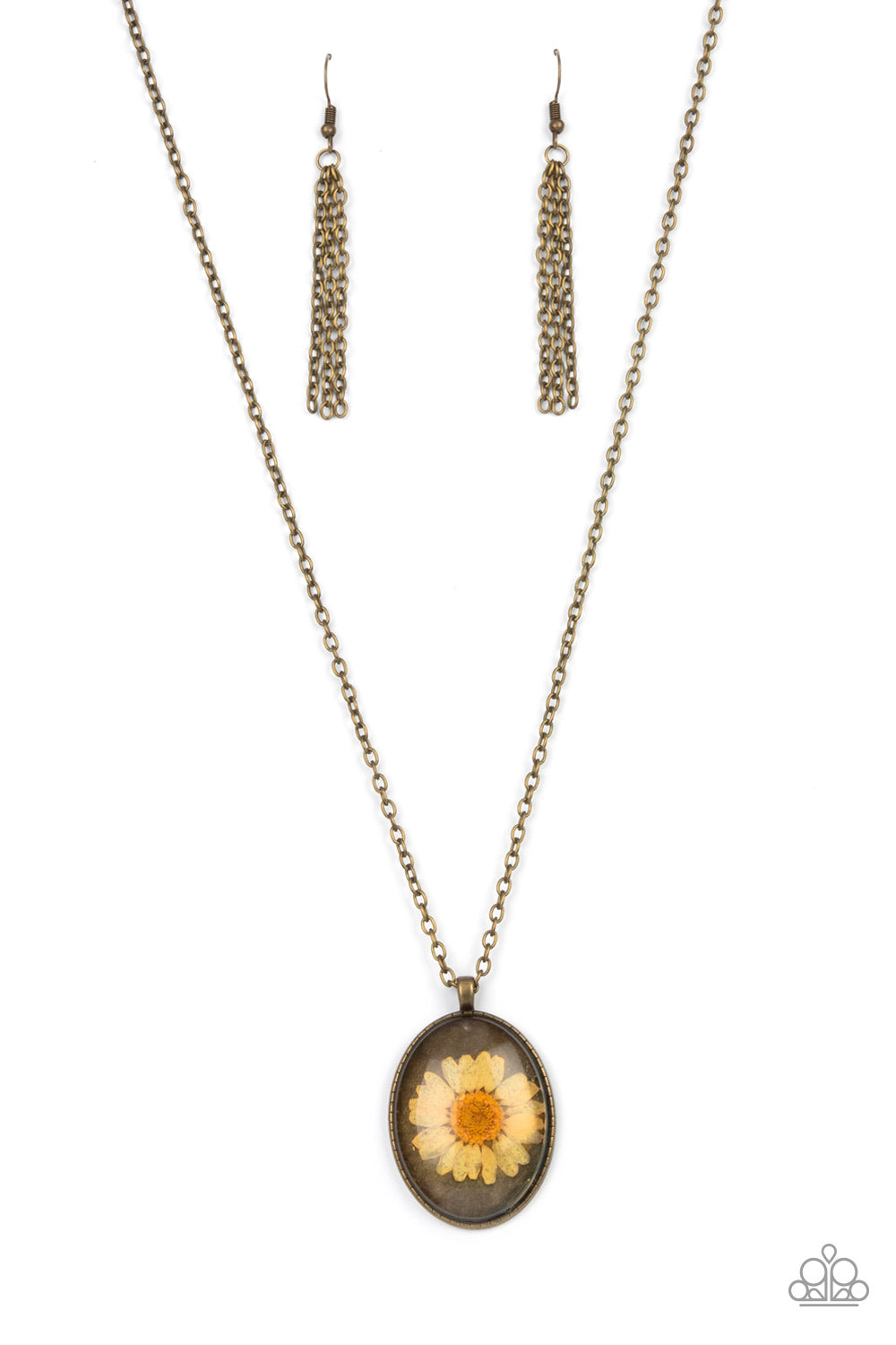 Prairie Passion - Orange Necklace Set