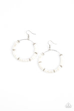 Load image into Gallery viewer, Loudly Layered - White Earrings