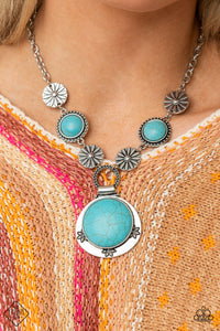 Saguaro Garden - Blue Necklace Set