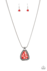 Artisan Adventure - Red Necklace Set