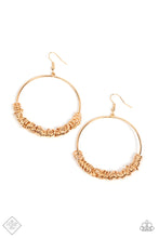 Load image into Gallery viewer, Retro Ringleader - Gold Earrings