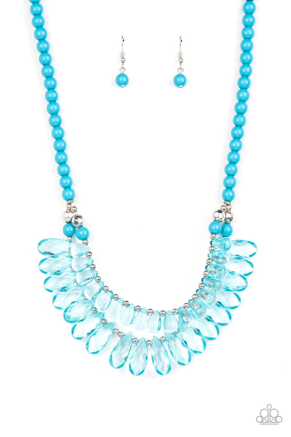 All Across the GLOBETROTTER - Blue Necklace Set