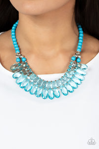 All Across the GLOBETROTTER - Blue Necklace Set