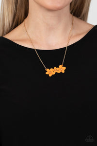 Petunia Picnic - Orange Necklace Set