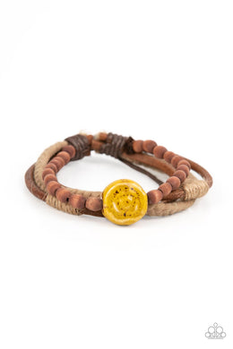 Existential Earth Child - Yellow Bracelet