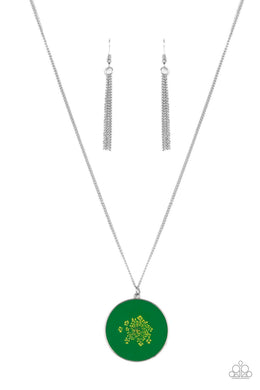 Prairie Picnic - Green Necklace Set