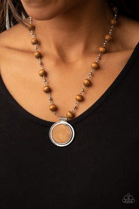 Soulful Sunrise - Brown Necklace Set