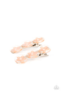 Pamper Me in Posies - Orange Hair Clips