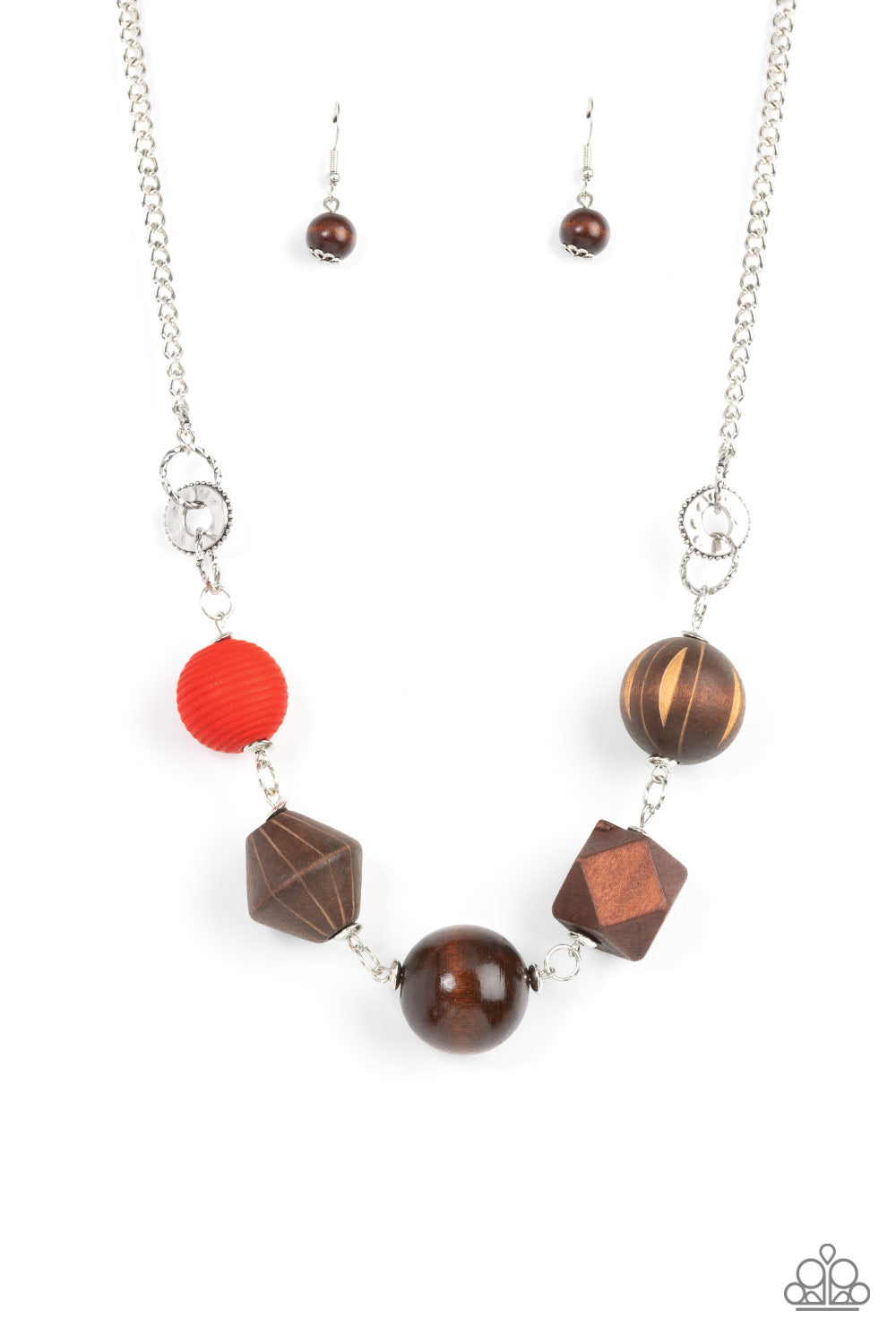 Eco Extravaganza - Red Necklace Set