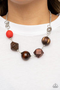 Eco Extravaganza - Red Necklace Set