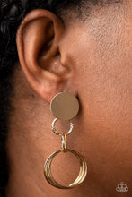 Load image into Gallery viewer, Industrialized Fashion - Gold Earrings