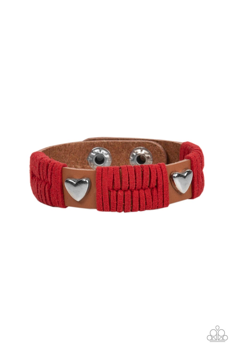 Lusting for Wanderlust - Red Bracelet