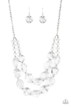 Load image into Gallery viewer, Icy Illumination - White Necklace Set