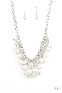 Powerhouse Pose - White Necklace Set