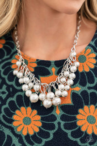 Powerhouse Pose - White Necklace Set