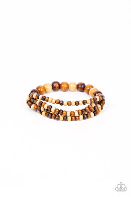 Oceania Oasis - Brown Bracelet