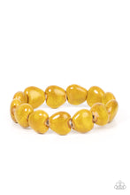 Load image into Gallery viewer, GLAZE a Trail - Yellow Bracelet