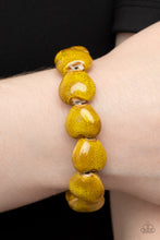 Load image into Gallery viewer, GLAZE a Trail - Yellow Bracelet