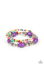 Load image into Gallery viewer, Confidently Crafty - Purple Bracelet