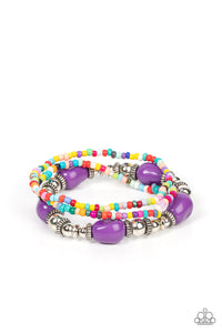 Confidently Crafty - Purple Bracelet