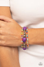 Load image into Gallery viewer, Confidently Crafty - Purple Bracelet