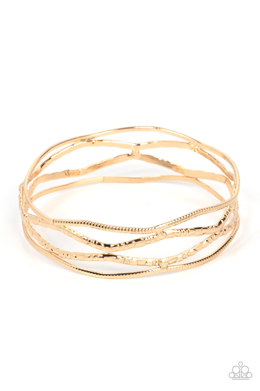 A Narrow ESCAPADE - Gold Bracelet