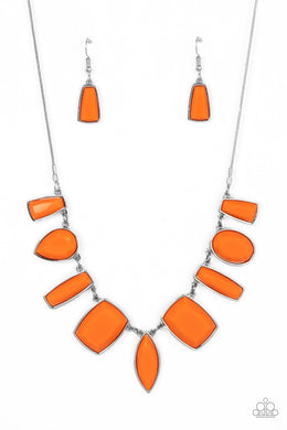 Luscious Luxe - Orange Necklace Set